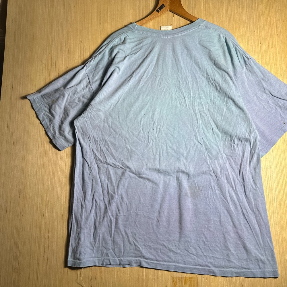 Vintage Generra Hypercolor T Shirt Mens XL Blue 90s Heat Sensitive Graphic Tee - Picture 13 of 15